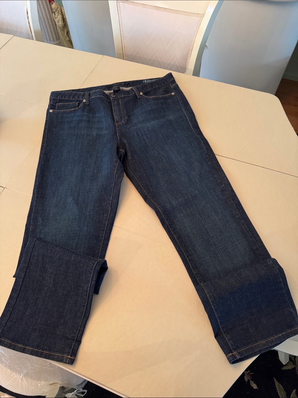 Calvin Klein Jeans Women's Skinny Dark Blue Denim